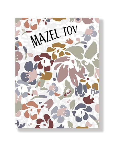 Mazel Tov Abstract Floral