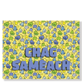 Chag Sameach Cheerful Flower Pattern