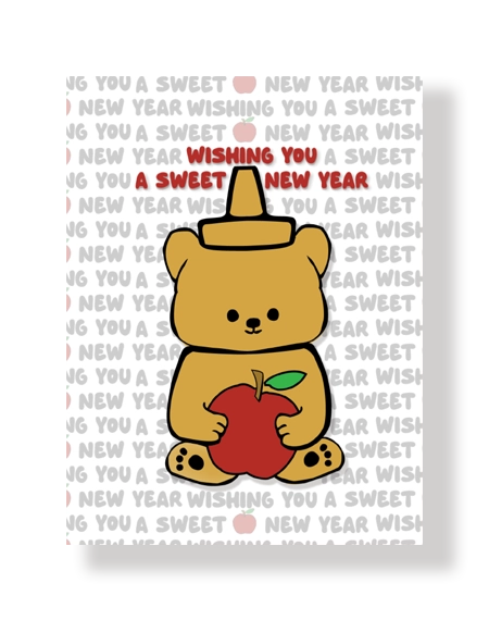 Rosh Hashanah Honey Bear