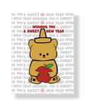 Rosh Hashanah Honey Bear B