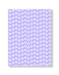 Interlocking Jewish Stars Pattern in Lilac