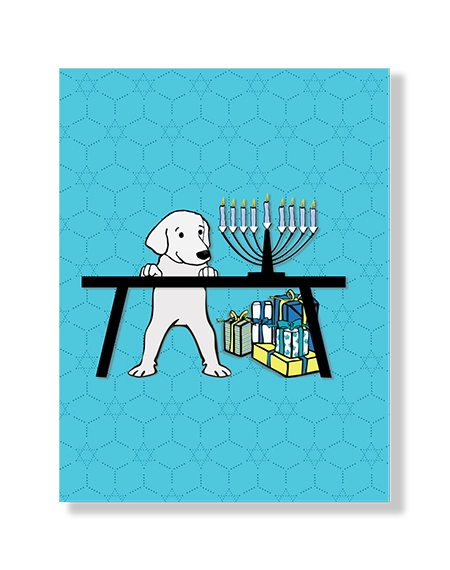 Cute Canine Hanukkah