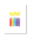 Matisse-inspired Rainbow Menorah