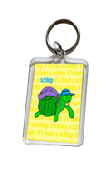 Turtle Schlep Keychain