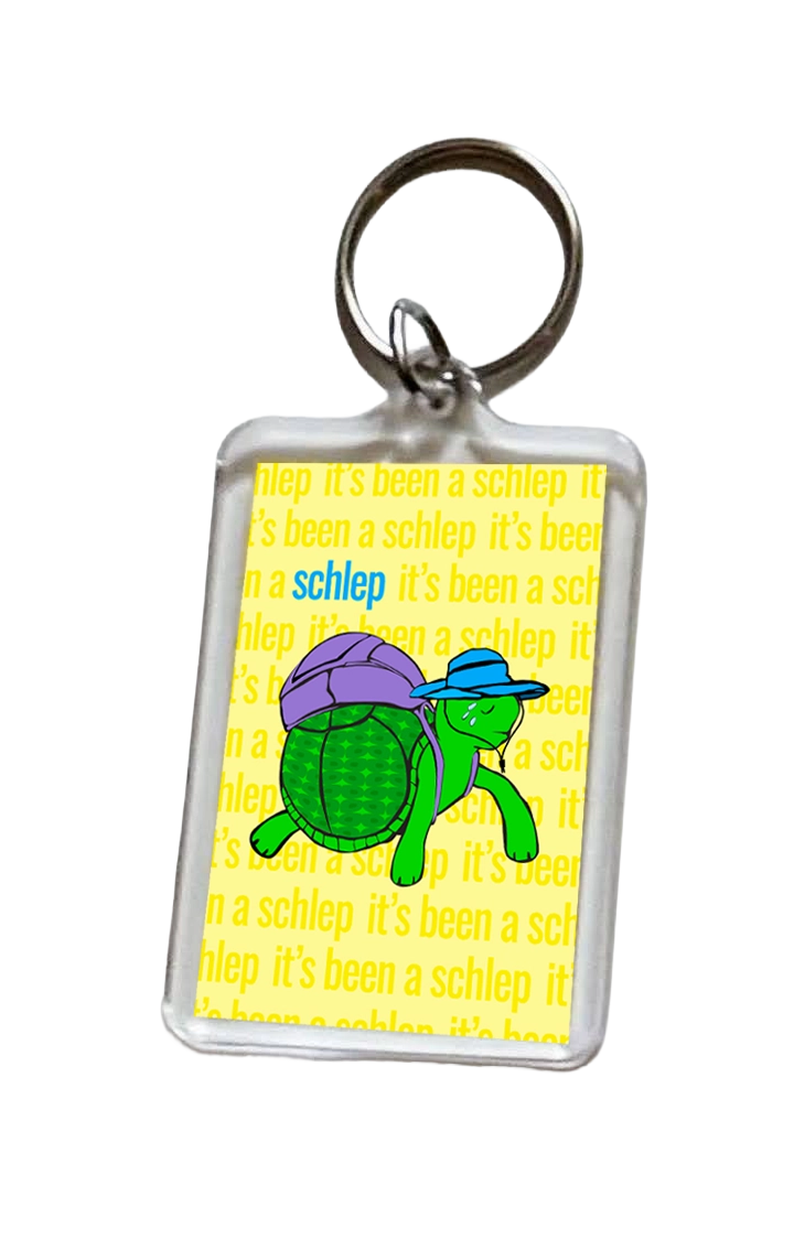 Turtle Schlep Keychain