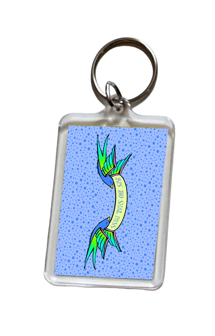 This Too Shall Pass Keychain