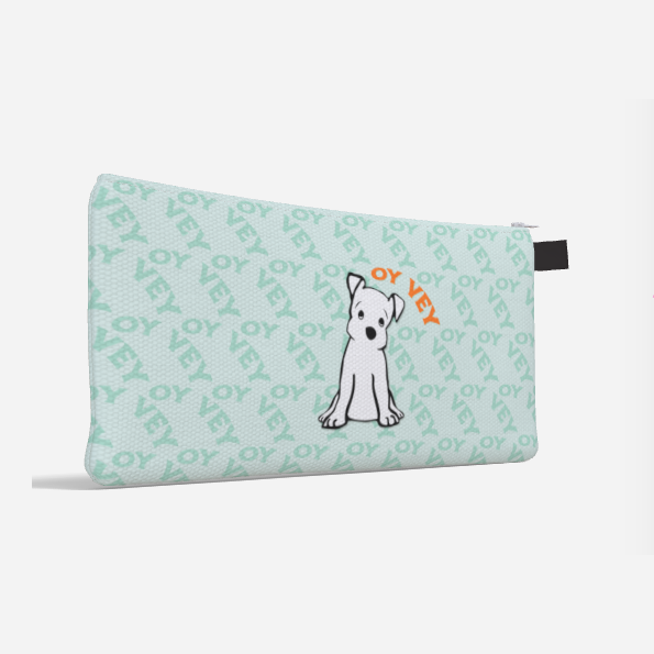 Oy Vey Dog Pencil Case