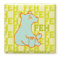 FEH Bear in Mid Century Palette Magnet