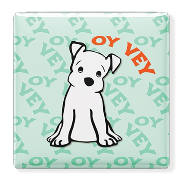 Oy Vey Dog Magnet