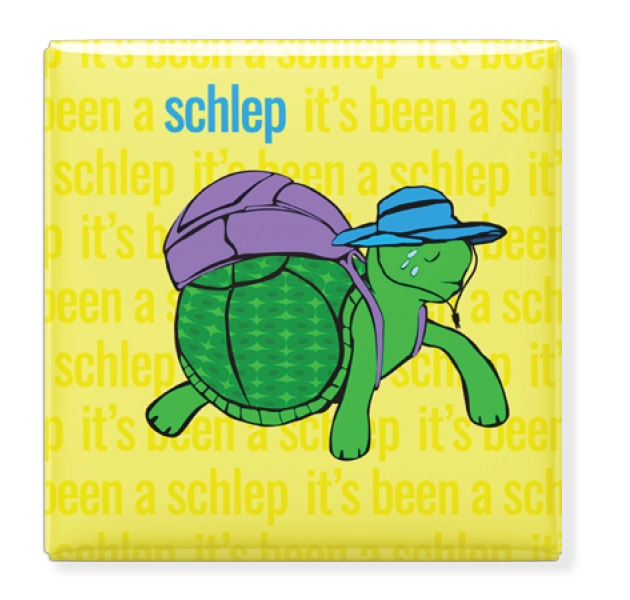 Turtle Schlep Magnet