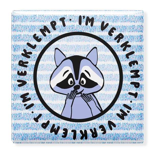 The Raccoon is Verklempt Magnet