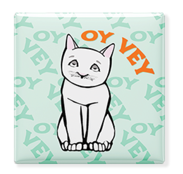 Oy Vey Cat Magnet