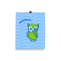 Mishegas Owl Art Print