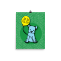 This Too Shall Pass with Cute Dog and Balloon